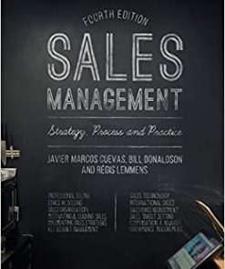 Sales Management: Strategy, Process and Practice eBook