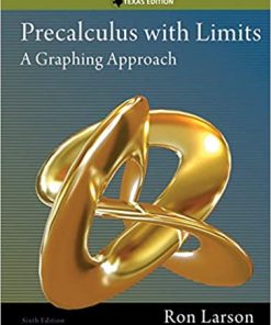 Precalculus with Limits: A Graphing Approach, Texas Edition eBook