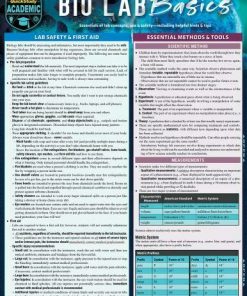 Bio Lab Basics: a QuickStudy Laminated Reference Guide eBook