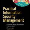 Practical Information Security Management: A Complete Guide to Planning and Implementation eBook