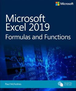 Microsoft Excel 2019 Formulas and Functions eBook