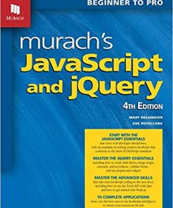 Murach's JavaScript and jQuery (4th Edition) eBook