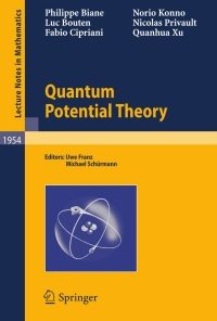 Quantum Potential Theory eBook