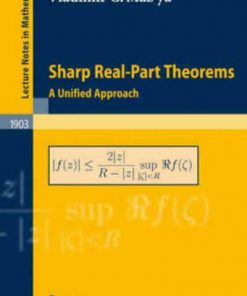 Sharp Real-Part Theorems: A Unified Approach eBook