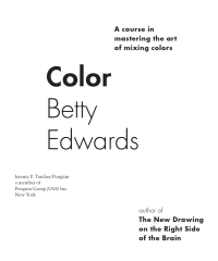 Color: A Course in Mastering the Art of Mixing Colors eBook