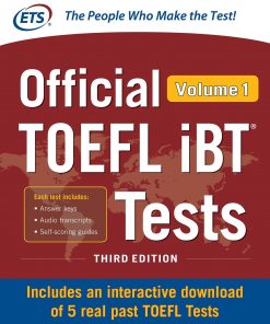 Official TOEFL iBT Tests Volume 1, Third Edition eBook