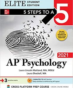 5 Steps to a 5: AP Psychology 2021 Elite Student Edition eBook
