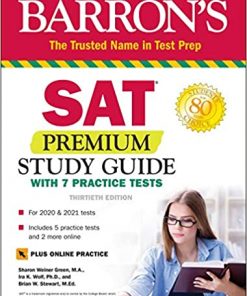 SAT Premium Study Guide with 7 Practice Tests eBook