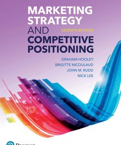 Marketing Strategy and Competitive Positioning PDF eBook eBook
