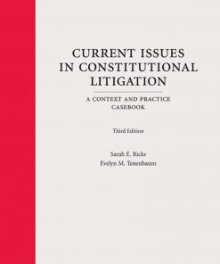 Current Issues in Constitutional Litigation: A Context and Practice Casebook, Third Edition eBook