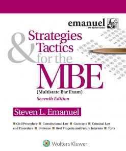 Strategies & Tactics for the MBE eBook