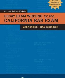 Essay Exam Writing for the California Bar Exam eBook