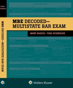The MBE Decoded: Multistate Bar Exam eBook