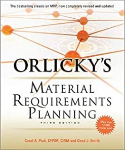 Orlicky's Material Requirements Planning, Third Edition eBook