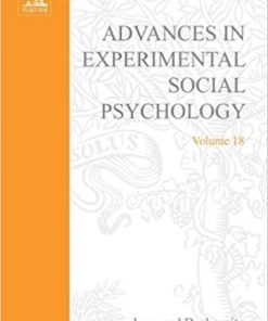 ADV EXPERIMENTAL SOCIAL PSYCHOLOGY,V 18 eBook