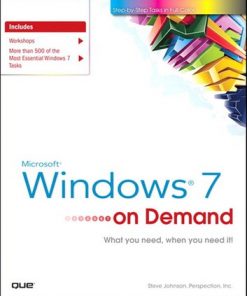 Microsoft Windows 7 On Demand eBook