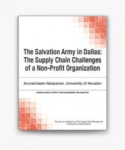 Salvation Army in Dallas, The The Supply Chain Challenges of a Non-Profit Organization eBook