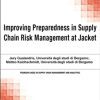 Improving Preparedness in Supply Chain Risk Management at Jacket eBook