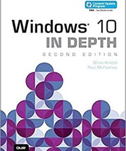 Windows 10 In Depth (includes Content Update Program) eBook