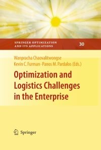 Optimization and Logistics Challenges in the Enterprise eBook