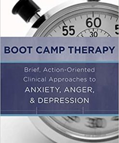 Boot Camp Therapy: Brief, Action-Oriented Clinical Approaches to Anxiety, Anger, & Depression eBook