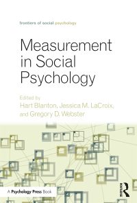 Measurement in Social Psychology eBook