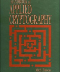 Handbook of Applied Cryptography eBook