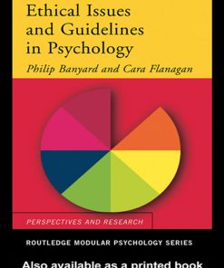 Ethical Issues and Guidelines in Psychology eBook