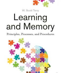 Learning and Memory: Basic Principles, Processes, and Procedures, Fifth Edition eBook