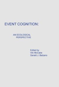 Event Cognition: An Ecological Perspective eBook