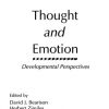 Thought and Emotion: Developmental Perspectives eBook