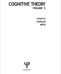Cognitive Theory: Volume 3 eBook