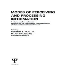 Modes of Perceiving and Processing Information eBook