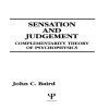 Sensation and Judgment: Complementarity Theory of Psychophysics eBook