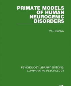 Primate Models of Human Neurogenic Disorders eBook
