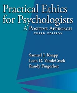 Practical Ethics for Psychologists: A Positive Approach eBook