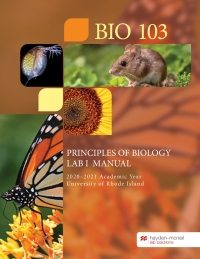BIO 103: Principles of Biology Lab I Manual - University of Rhode Island eBook