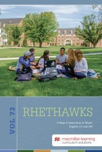 Rhethawks: College Composition at Miami - English 111 and 109 eBook