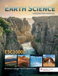 Earth Science Laboratory Manual, ESC1000L - Broward College eBook