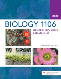 Biology 1106: General Biology I Lab Manual - El Paso Community College eBook