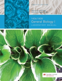 BIO 1406/1408 General Biology I Lab Manual - Lone Star College - CyFair eBook