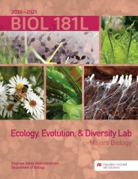 Biology 181L Ecology, Evolution, & Diversity Lab - Saginaw Valley State University eBook