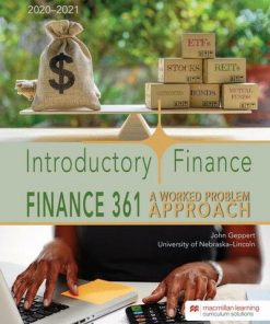 Introductory Finance - Finance 361: A Worked Problem Approach - University of Nebraska - Lincoln eBook