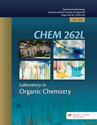 Laboratory in Organic Chemistry, CHEM 262L eBook