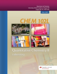 CHEM 102L, Quantitative Chemistry II Laboratory Manual eBook