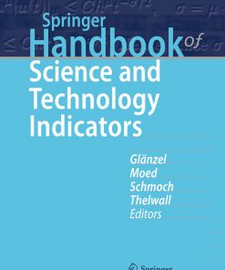 Springer Handbook of Science and Technology Indicators eBook