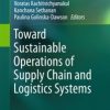 Toward Sustainable Operations of Supply Chain and Logistics Systems eBook