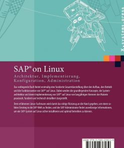 SAP® on Linux: Architektur, Implementierung, Konfiguration, Administration eBook