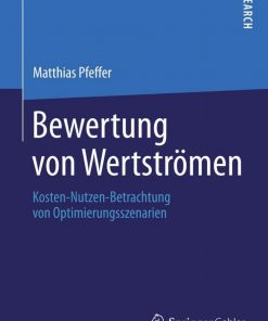Bewertung von Wertströmen: Kosten-Nutzen-Betrachtung von Optimierungsszenarien eBook