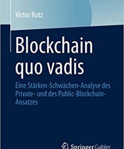 Blockchain quo vadis: Eine Stärken-Schwächen-Analyse des Private- und des Public-Blockchain-Ansatzes eBook